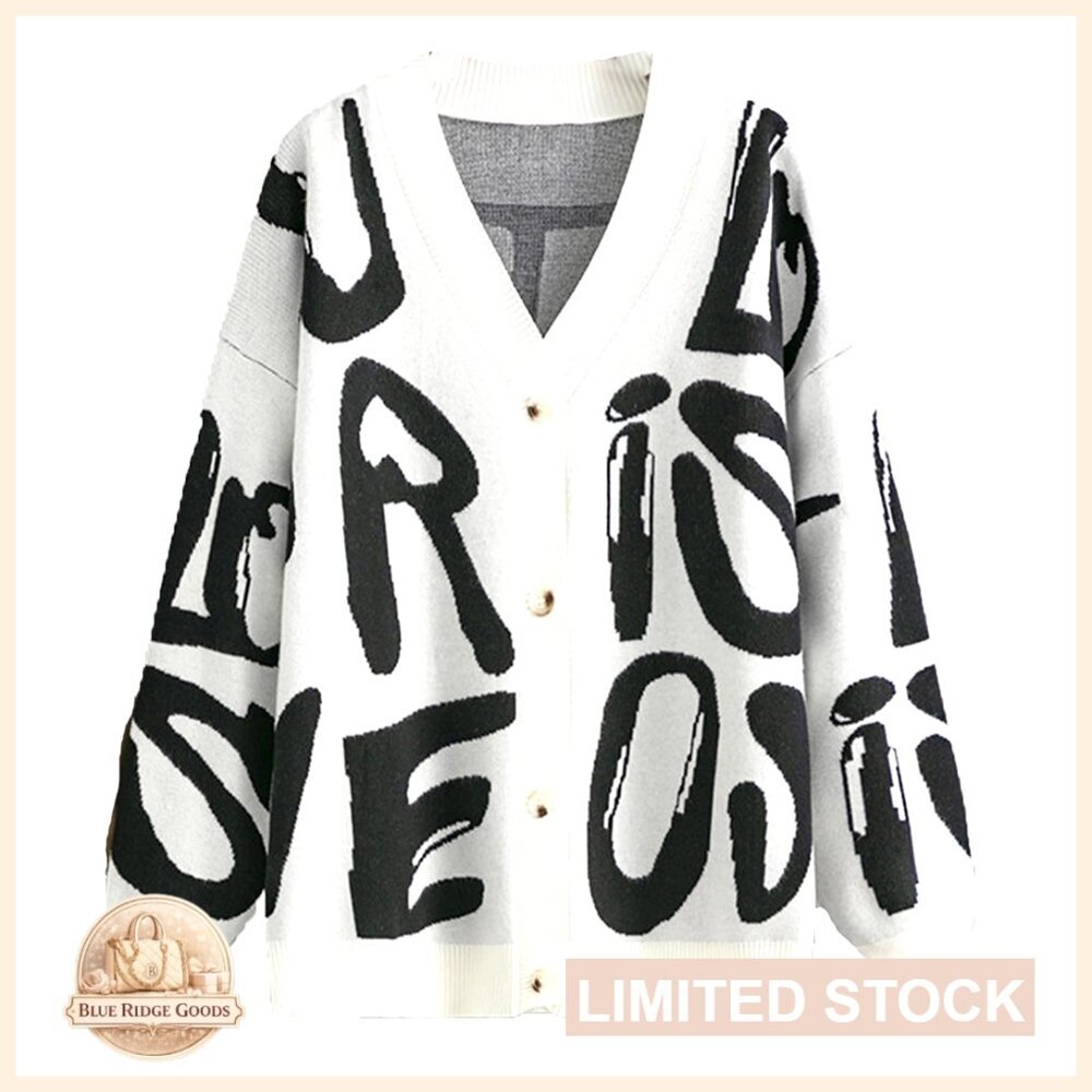 Long Sleeve Open Front Cardigan, 95% Acrylic 5% Spandex, Chunky Cable Knit